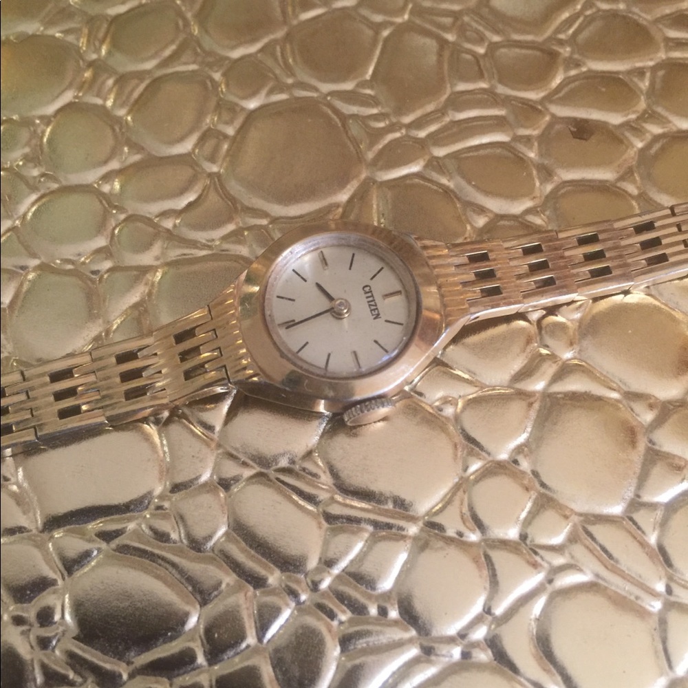Classic Vintage Citizen Gold Watch
